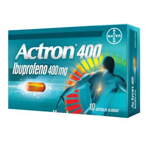 Actron 400 mg x 10 Cápsulas blandas