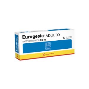Eurogesic 275 mg x 10 Comprimidos Recubiertos