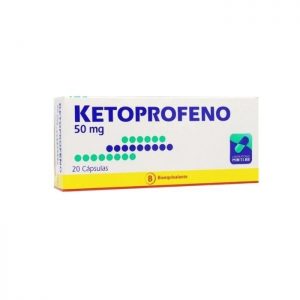 Ketoprofeno 50 mg x 20 Cápsulas