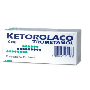 Ketorolaco 10 mg x 10 Comprimidos Recubiertos