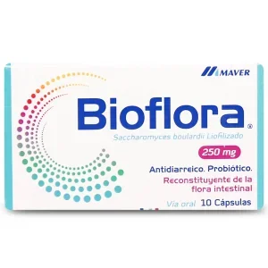 Bioflora 250 mg x 10 cap