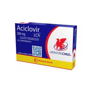 Aciclovir 200 mg x 25 com