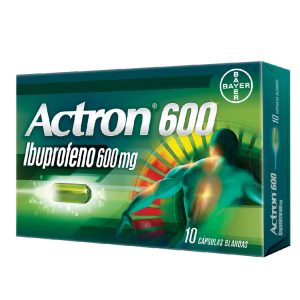 Actron 600 mg x 10 cap blandas