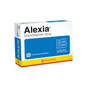 Alexia 120 mg x 30 com recubiertos