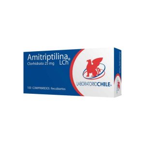Amitriptilina 25 mg x 100 com recubiertos