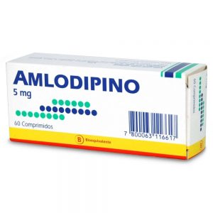 Amlodipino 5 mg x 60 com