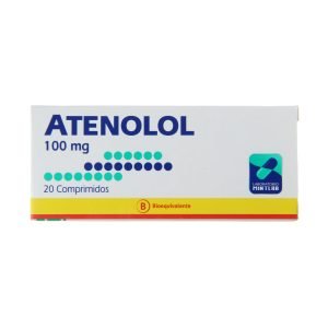 Atenolol 100 mg x 20 com