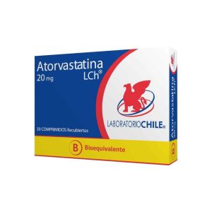 Atorvastatina 20 mg x 30