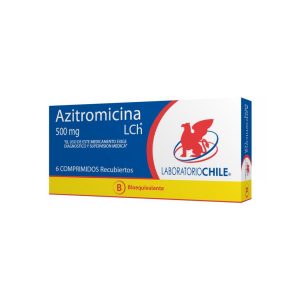 Azitromicina 500 mg x 6 com recubiertos