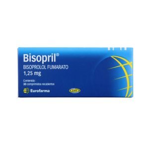 Bisopril 1,25 mg x 30 comprimidos recubiertos