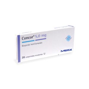Concor 5 mg x 28 comprimidos recubiertos