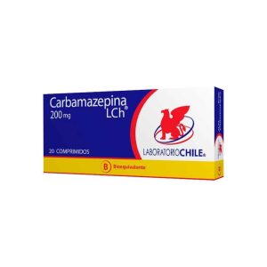 Carbamazepina 200 mg x 20 com