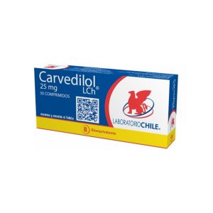 Carvedilol 25 mg x 30 com