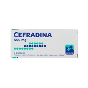 Cefradina 500 mg x 8 cap