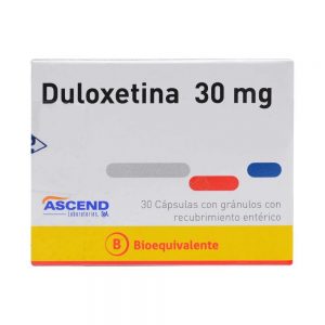 Duloxetina 30 mg x 30 cap