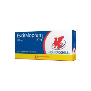 Escitalopram 10 mg x 30 com recubiertos