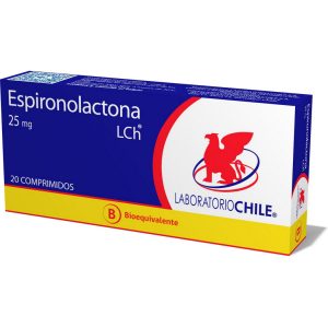 Espironolactona 25 mg x 20 com