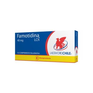 Famotidina 40 mg x 10 com recubiertos