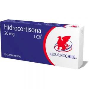 Hidrocortisona 20 mg x 20 com