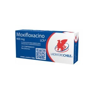 Moxifloxacino 400 mg x 10 com recubiertos