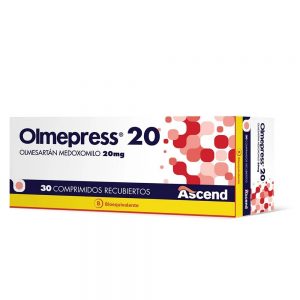 Olmepress 20 mg x 30 com recubiertos