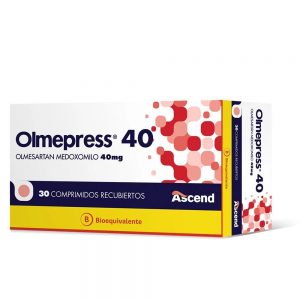 Olmepress 40 mg x 30 com recubiertos