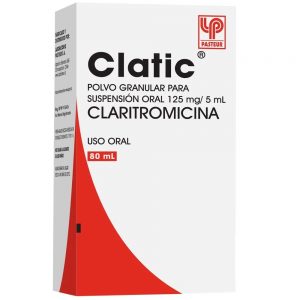 Clatic jarabe 125 mg x 80 ml