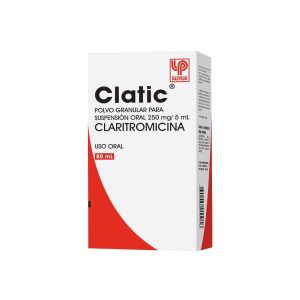 Clatic jarabe 250 mg x 80 ml