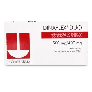 Dinaflex-Duo Glucosamina Sulfato 500 mg 60 Cápsulas