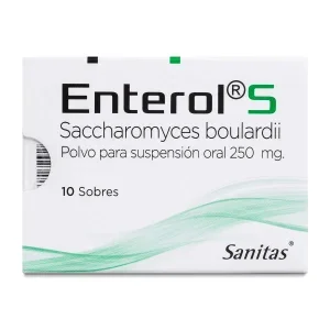 Enterol S 250 mg Suspensión Oral 10 Sobres