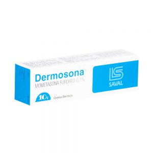 Dermosona Mometasona 0,1% Crema Topica 10 gr