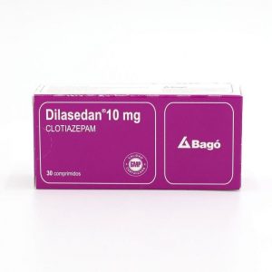 Dilasedan Clotiazepam 10 mg 30 Comprimidos