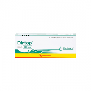 Dirtop 100 mg x 5 comprimidos