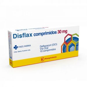 Disflax Deflazacort 30 mg 10 Comprimidos