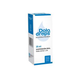 Dolodrops Diclofenaco Potasico 15 mg/ml Gotas 25 mL