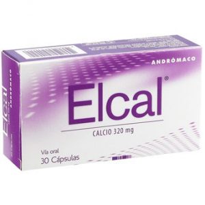 Elcal Calcio 320 mg 30 Cápsulas