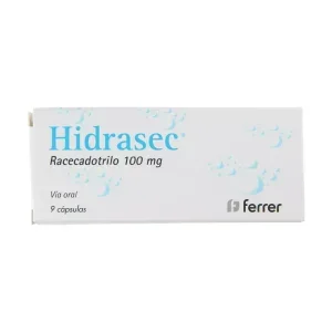 Hidrasec 100 mg 9 Cápsulas
