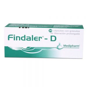 Findaler-D cetirizina 120 mg x 20 comprimidos