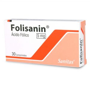 Folisanin 5 mg 30 Comprimidos