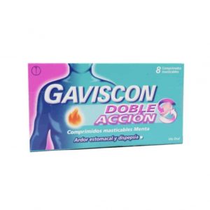Gaviscon Doble Acción 8 Comprimidos
