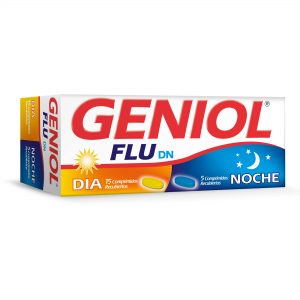 Geniol Flu Día-Noche Pseudoefedrina 60 mg 20 Comprimidos