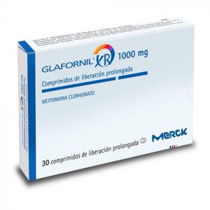 Glafornil XR 1000 mg 30 Comprimidos Liberación Prolongada