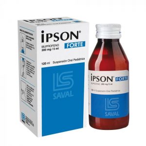 Ipson Forte 200 mg/5ml Suspensión 120 mL