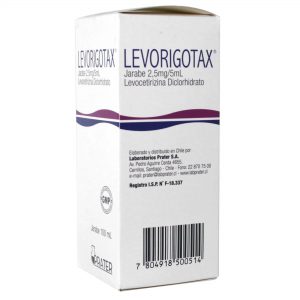 Levorigotax Levocetirizina 2,5 mg / 5 mL Jarabe 100 mL