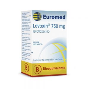 Levoxin Levofloxacino 750 mg 10 Comprimidos