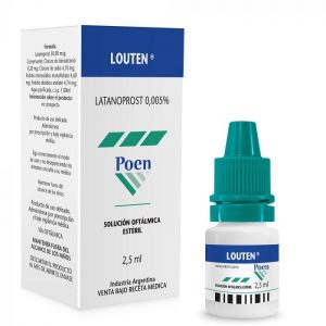 Louten Latanoprost 0,005% Solución Oftalmica 2,5 mL