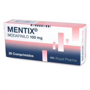 Mentix Modafinilo 100 mg 30 Comprimidos