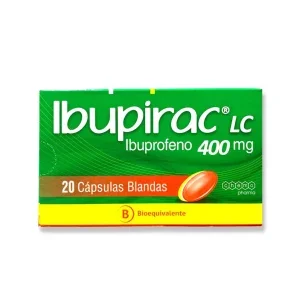Ibupirac LC 400 mg 20 Cápsulas Blandas