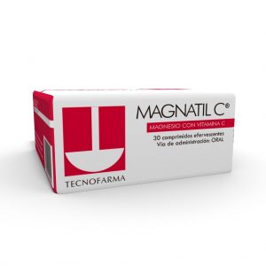 Magnatil C 132,89 mg 30 Comprimidos Efervescentes