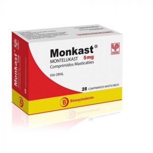 Monkast Montelukast 5 mg 28 Comprimidos